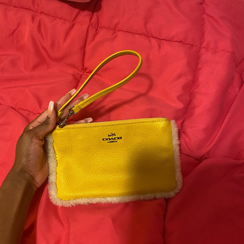 Coach wristlet
